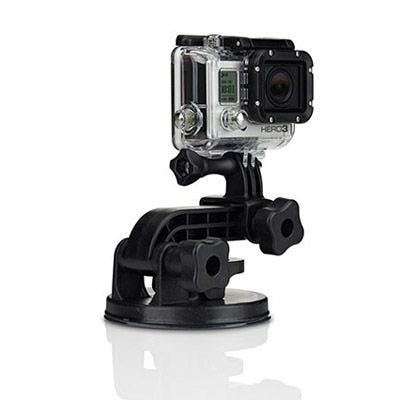 GoPro Official Suction Cup Mount - Industrial Strength For Cars, Boats, Motorcycles