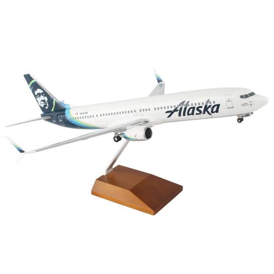 SkyMarks Supreme Alaska Boeing 737-900 Model featured