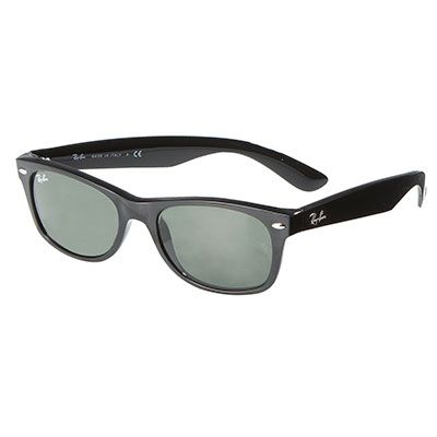 Ray Ban RB 4105 601/58 Folding Wayfarer - Black/Green Polarized by Ray Ban  for Unisex - 50-22-140 mm Sunglasses - Walmart.com