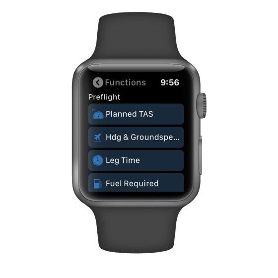 Aviation Apps Apple Watch Top Features Sporty's E6B IPhone/iPad