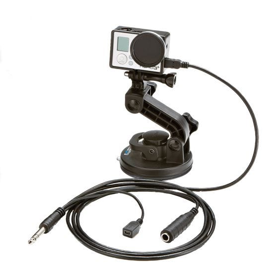 NFlightCam GoPro Hero3, Hero3+, and Hero4 Audio Cable