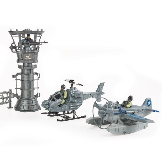 USAF Air Base Playset on white