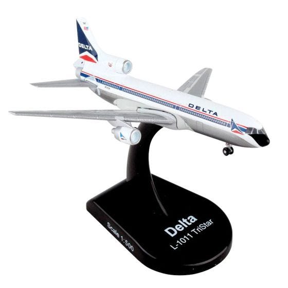 Delta L-1011 Tristar Die-Cast Model