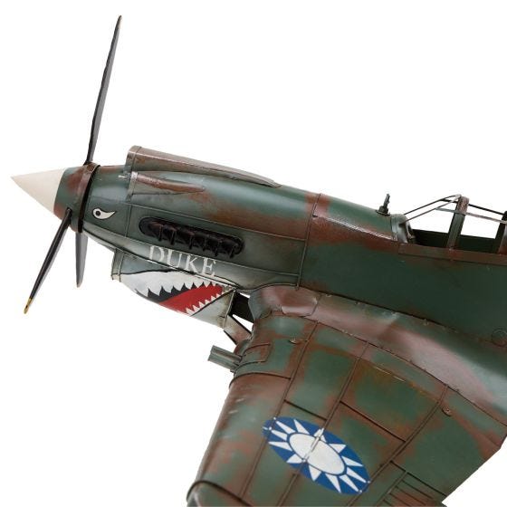 P-40 Flying Tigers Metal Décor