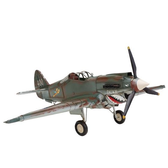 P-40 Flying Tigers Metal Décor