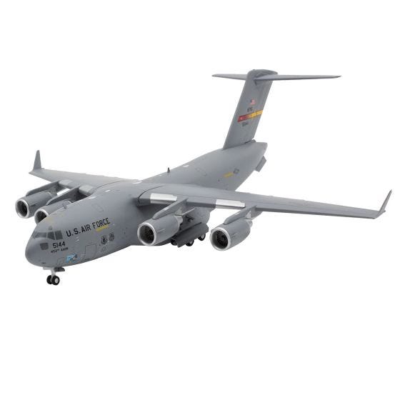 Front view of USAF C-17 Globemaster III March AFB Die-Cast Model Front view of USAF C-17 Globemaster III March AFB Die-Cast Model