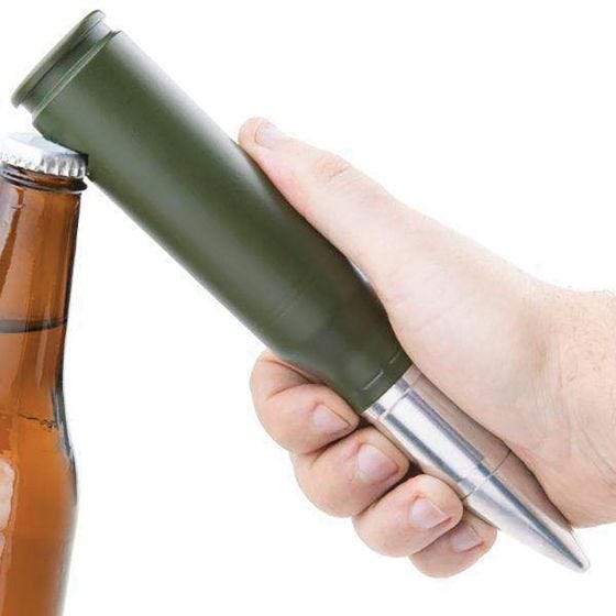 bottle opener in use bottle opener in use