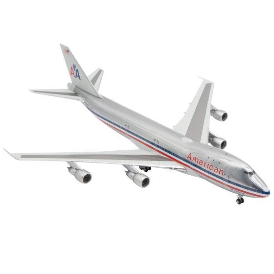 American Airlines Boeing 747-100 Polished Die-Cast Model