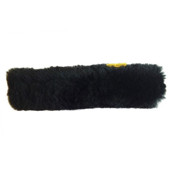 Sheepskin Seat Belt Pad Cover