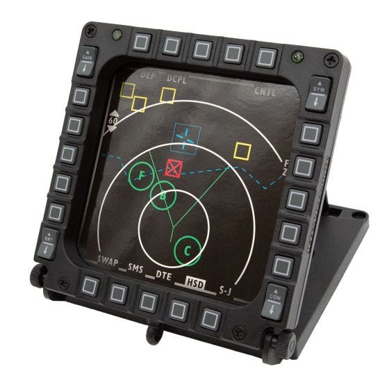 Thrustmaster コックピットパネル MFD Cougar Amazon.com: Thrustmaster MFD Cougar Pack (Compatible with PC