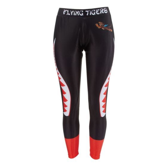 Ladies Flying Tigers Athletic Leggings