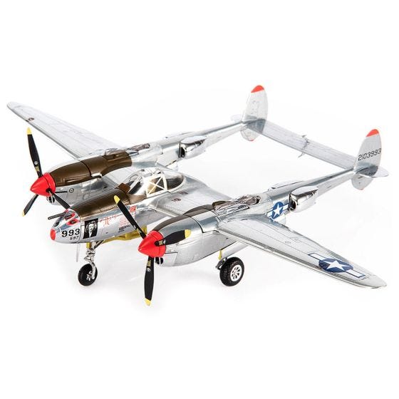航空機・ヘリコプター Lockheed P-38 Lightning DICK BONG 1/72 Amazon.com: Corgi Lockheed P-38J Lightning, USAAF 49TH FG