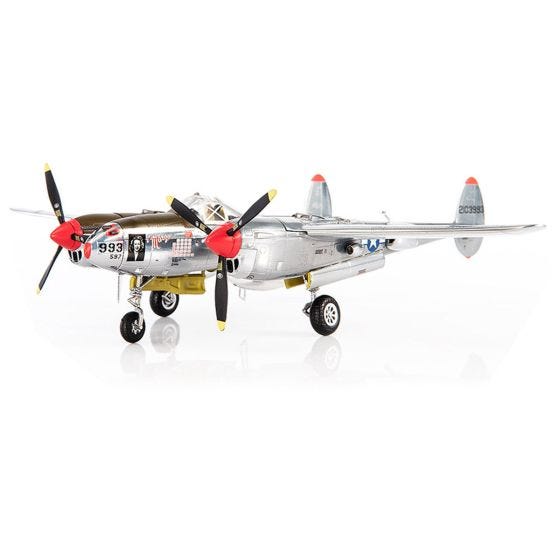 航空機・ヘリコプター Lockheed P-38 Lightning DICK BONG 1/72 USAir Force Lockheed P-38 Lightning 'Dick Bong' Scale 1:72