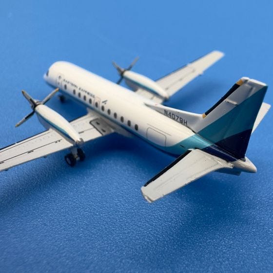 Eastern Airlines Saab SF-340A Die-Cast Model