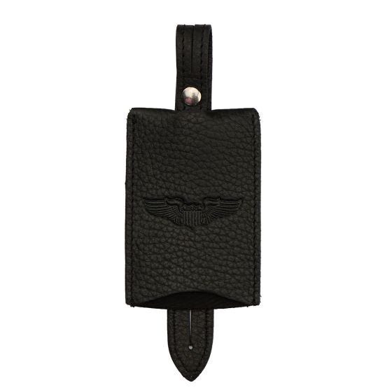 Pilot Wings Passport Holder and Custom Luggage Tag Set