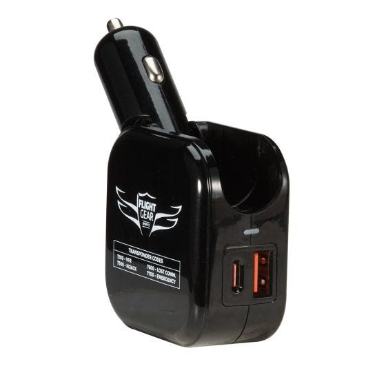 3 in 1 Car Chargers 2 USB Ports Cigarette Lighter Power Socket