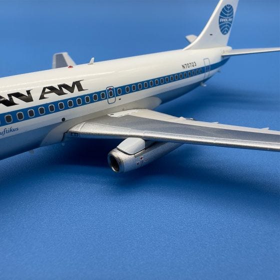 PAM AM インフライト　　BOEING737-296　1/200 PAM AM インフライト BOEING737-296 1/200（Boeing 737-200