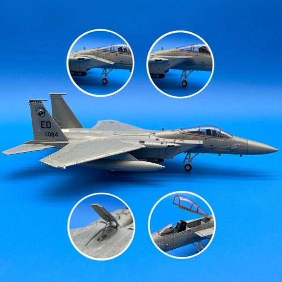 Boeing F-15A Eagle 1/72 スケール ダイキャスト F-15A Eagle “Satellite Killer” Die-Cast Model