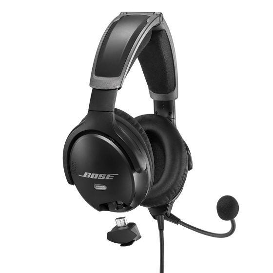 商品画像：Bose A20 Aviation Headset with Bluetooth Dual Plug Cable 4