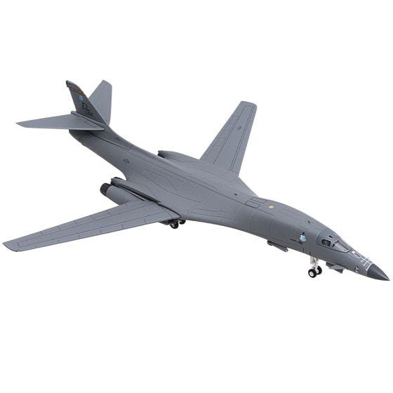 B-1B Lancer 37th Bomb Squardron Die-Cast Model on white
