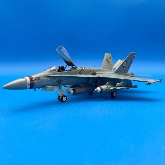 F/A-18C HORNET 1/32スケール Academy 1/32 F-18C Hornet , by Lee Kolosna