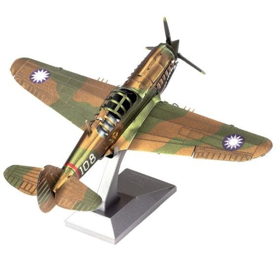 ドラゴン Flying Tigers P-40 Pilot Ben[カスタム品] P-40 Warhawk Flying Tigers 3D Metal Model Kit