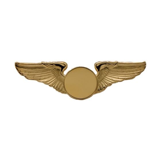 front of gold wings front of gold wings