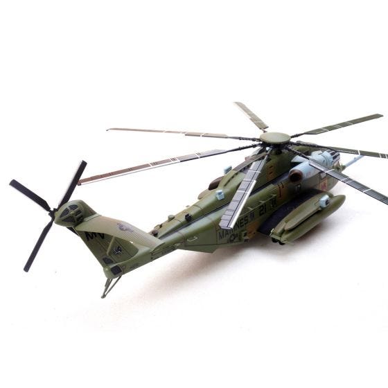 CH-53E SUPER STALLION 1:144 ダイキャストモデル Military Fighter Alloy Diecast Model, 1/144 Scale Sikorsky