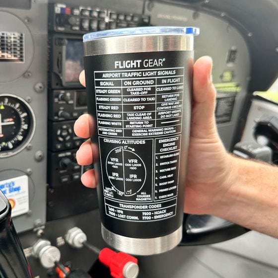 Flight Gear Travel Mug