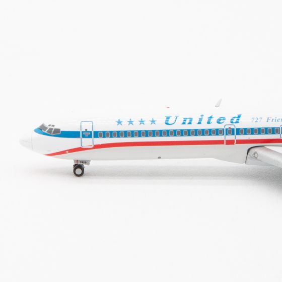 United Airlines Boeing 727-200 Friend Ship Die-Cast Model