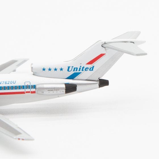 航空機・ヘリコプター 1/400 B727 UNITED AIRLINES FRIEND SHIP United Airlines Boeing 727-200 Friend Ship Die-Cast Model