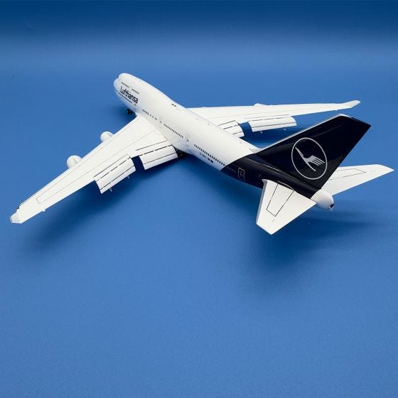 ルフトハンザ B747-8 Gemini Jets 1/400 ダイキャスト REVIEW #60: GeminiJets 1/400 Lufthansa B747-8i *NEW LIVERY
