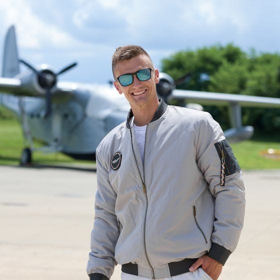 The Modern MA-1 AeroWear Jacket