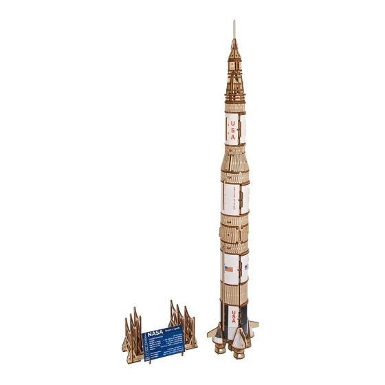 NASA Saturn V Mechanical Plywood Model
