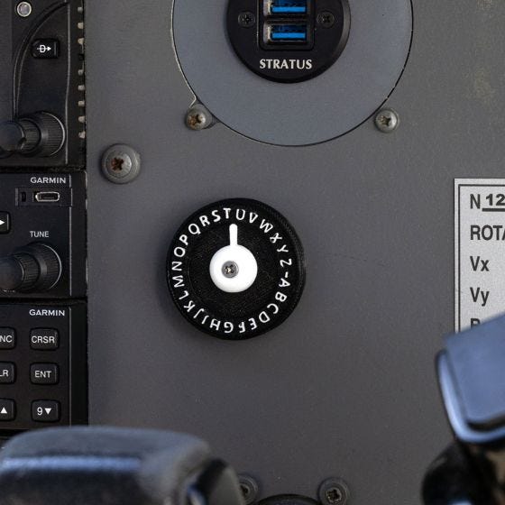 ATIS-Minder in the cockpit 