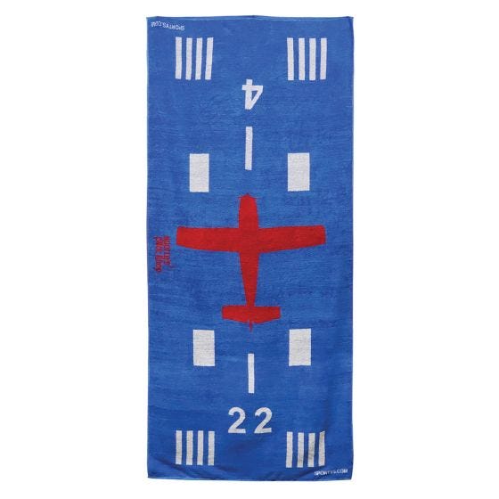 Sporty's Runway Beach Towel - Thumbnail 3