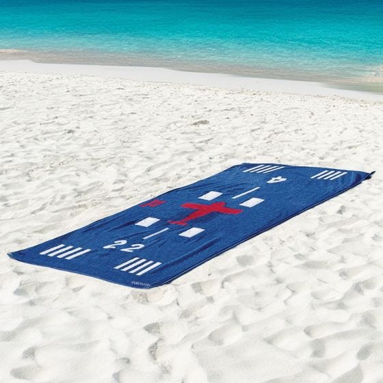 Sporty's Runway Beach Towel - Thumbnail 2