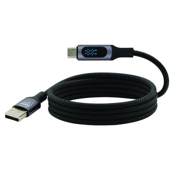 Charging Cable A to C on white