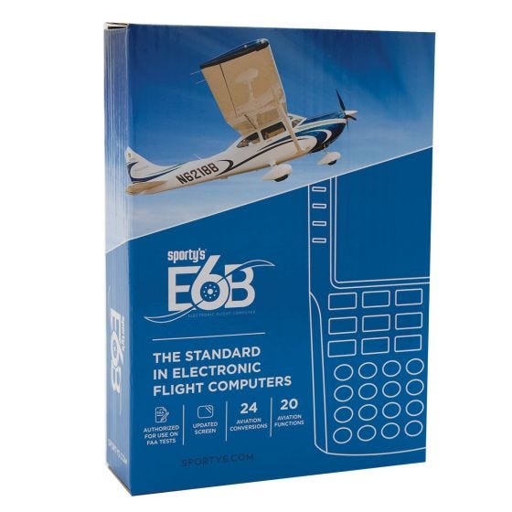 Sporty's Electronic E6B Flight Computer – Pilot's Top Choice