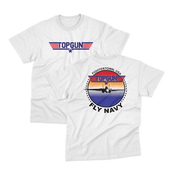 Top Gun Fly Navy T-Shirt