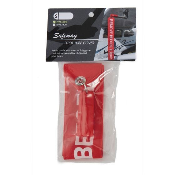 Pitot Tube Cover 5/8” with 16” RBF Flag