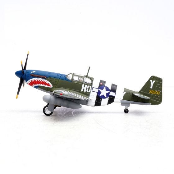 P-51B Mustang Blue Nose Die-Cast Model
