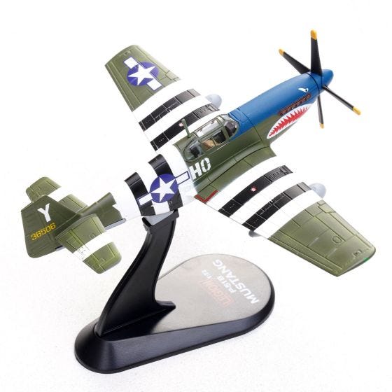 P-51B Mustang Blue Nose Die-Cast Model