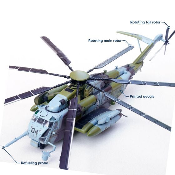 CH-53E Super Stallion MCAS New River Die-Cast Model