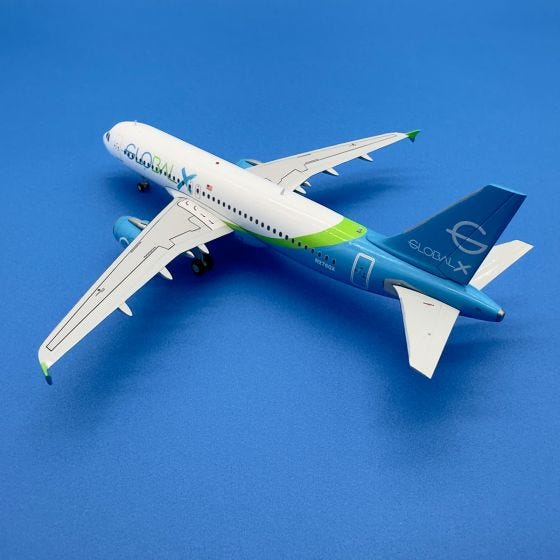 GlobalX Airlines Airbus A320 Die-Cast Model