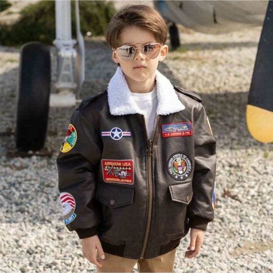 Youth A-2 Bomber Flight Jacket