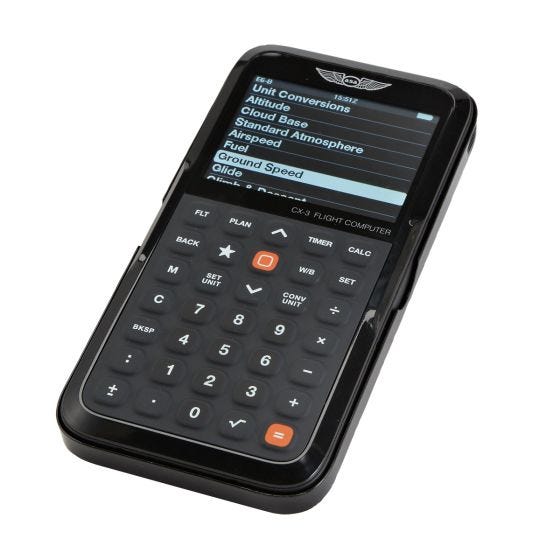 CONCISE AN-2 Flight Computer Navigation Calculator w/Case