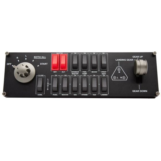 Pro Flight Switch Panel for Flight Simulator