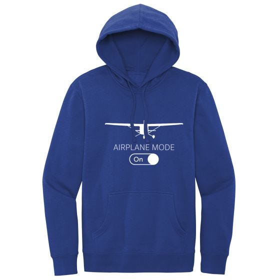 Airplane sales mode hoodie