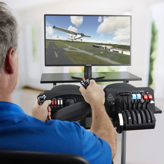 PC用ゲームコントローラー・コンバーター Honeycomb alpha yoke / bravo throttle Amazon.com: Honeycomb Aeronautical Alpha Flight Controls